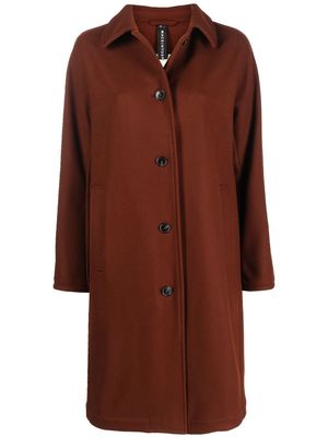 Mackintosh FAIRLIE wool coat - Brown