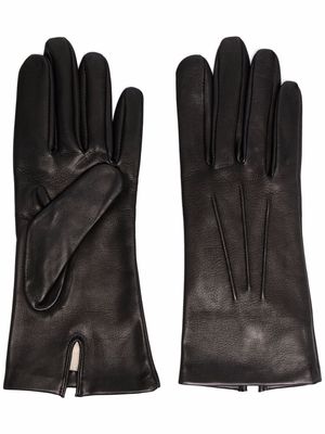 Mackintosh Felicity leather gloves - Black