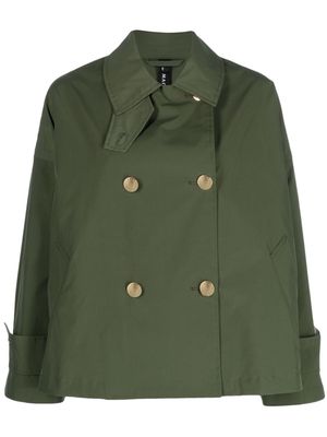 Mackintosh Humbie double-breasted coat - Green