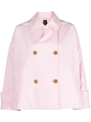 Mackintosh Humbie Dry double-breasted jacket - Pink