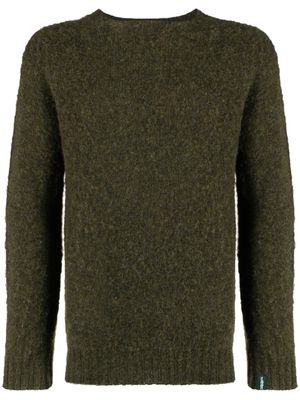 Mackintosh Hutchins crew-neck wool sweater - Green
