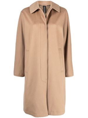 Mackintosh JEAN Storm System wool coat - Brown