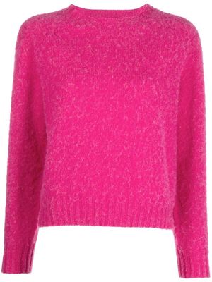 Mackintosh KENNEDI wool crew-neck jumper - Pink