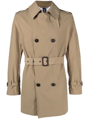 Mackintosh Kings belted trench coat - Neutrals