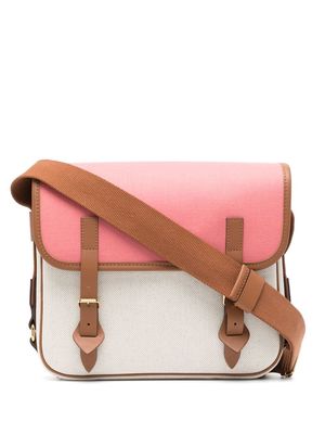 Mackintosh L/Uniform colour-block crossbody bag - Pink