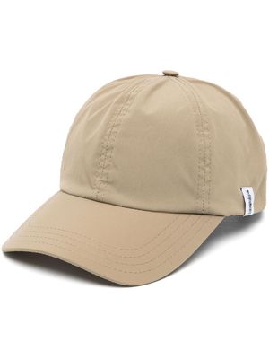 Mackintosh logo-patch baseball cap - Neutrals