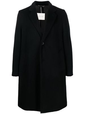 Mackintosh NEW STANLEY Black Wool & Cashmere Coat