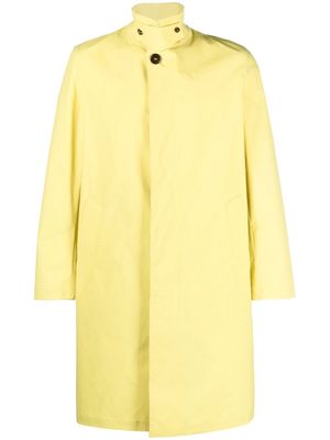 Mackintosh Newington A-line coat - Yellow
