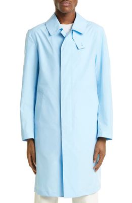Mackintosh Newington Water Repellent Coat in Blue