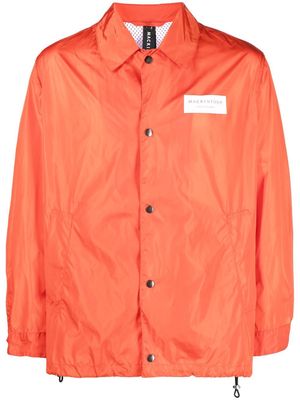 Mackintosh packable button-up shirt jacket - Orange