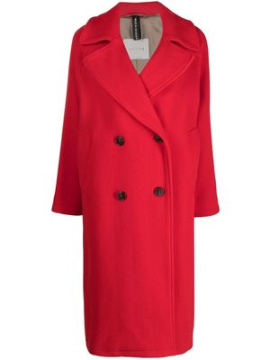 Mackintosh ROBINA Red Virgin Wool Blend Double Breasted Coat