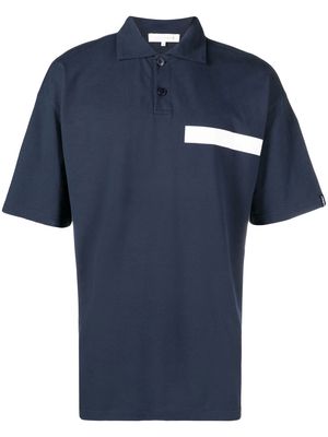 Mackintosh short-sleeve polo shirt - Blue