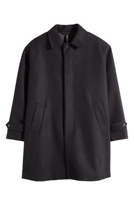 Mackintosh Soho Wool Coat in Black