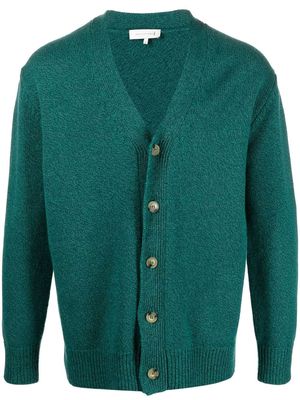 Mackintosh STOCKHOLM V-neck cardigan - Green