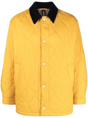 Mackintosh Teeming quilted coach jacket - Yellow