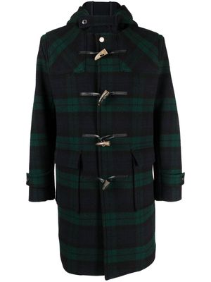 Mackintosh Weir wool duffle coat - Black