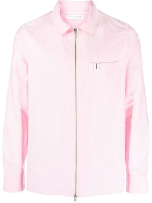 Mackintosh zipped cotton shirt - Pink