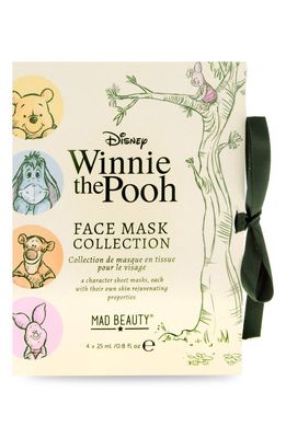 MAD BEAUTY x Disney Winnie the Pooh 4-Pack Sheet Face Masks