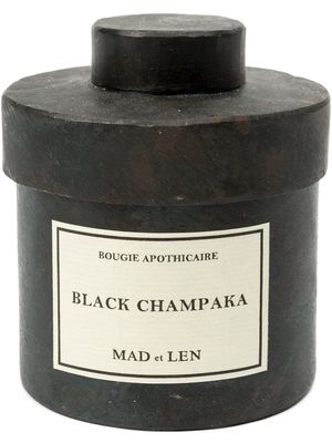 MAD et LEN 'Black Champaka' candle