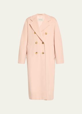 Madame Double-Breasted Oversized Wool Cashmere Coat