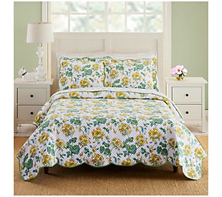 MadCap Cottage English Meadow 3-Piece King Quil t Set