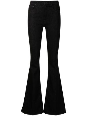 Made in Tomboy high-rise flared jeans - Black