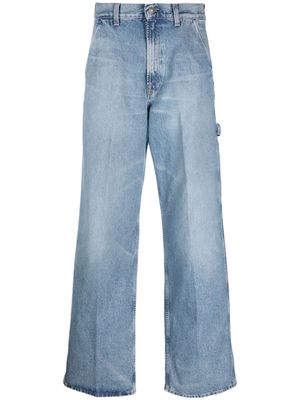 Made in Tomboy Ko-work wide-leg cotton jeans - Blue