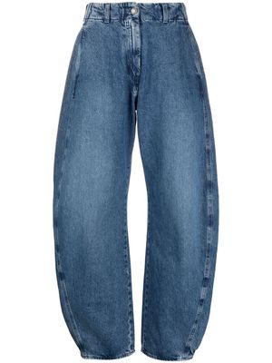 Made in Tomboy organic wide-leg jeans - Blue