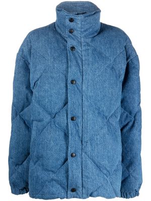 Made in Tomboy oversized Diana feather-down jacket - Blue