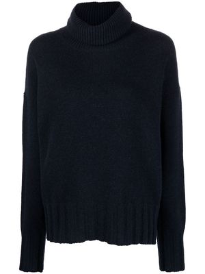 Made in Tomboy roll-neck knitted jumper - Blue