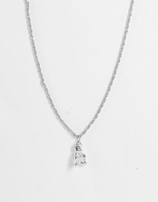 Madein silver gummy bear pendant neck chain