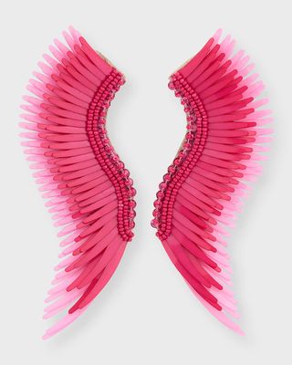 Madeline Earrings, Red/Pink