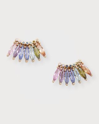 Madeline Petite Stud Crystal Earrings