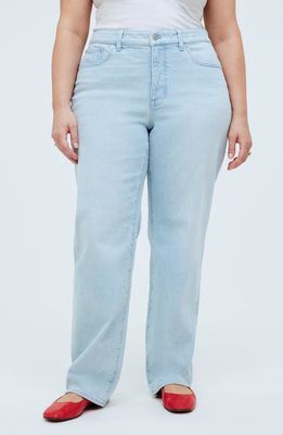 Madewell '90s Straight Leg Jeans in Ward Wash 