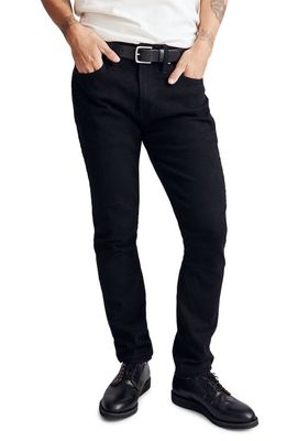Madewell Athletic Slim Jeans in Black