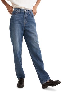 Madewell Baggy Straight Jeans in Firthway Wash