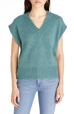 Madewell Balsam Cap Sleeve Sweater in Summer Breeze