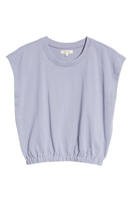 Madewell Banded Muscle Tee in Dusk Peri