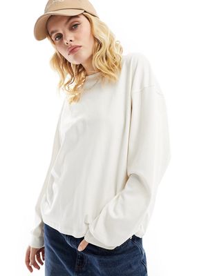 Madewell cotton crew neck t-shirt in white