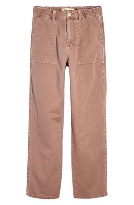 Madewell Cotton Everywear Pants in Vintage Petal