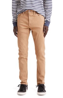 Madewell Garment-Dyed Slim Jeans in Maple Seed
