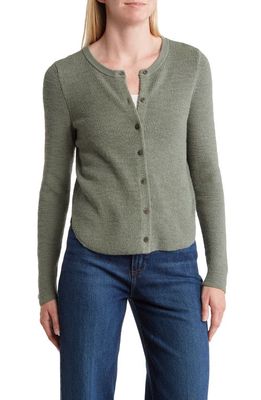 Madewell Halstead Cardigan Sweater in Distant Grove