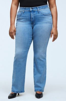 Madewell Kick Out Crease Edition Jeans in Merrigan Wash