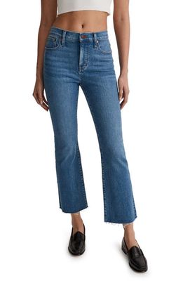 Madewell Kick Out Crop Jeans in Cherryville Wash