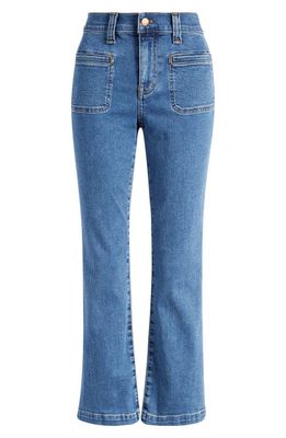 Madewell Kick Out Crop Jeans in Elkton Wash