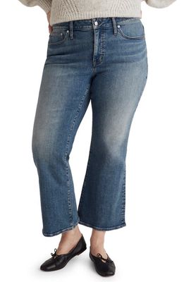 Madewell Kick Out Crop Jeans in Oneida Wash
