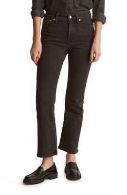 Madewell Kick Out Crop Jeans in Starkey Wash