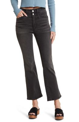 Madewell Kick Out Mid Rise Crop Jeans in Beckley Wash