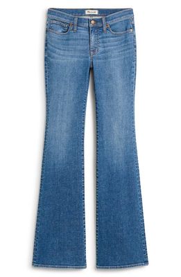Madewell Low Rise Skinny Flare Jeans in Dobson Wash
