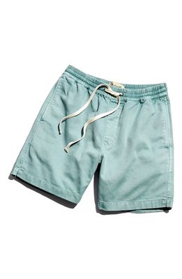 Madewell Men's Cotton Everywhere Shorts in Blue Horizon